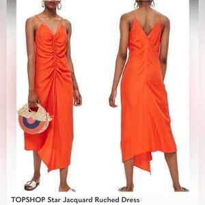 Top shop ruched dress